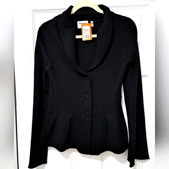 NWT Michael Stars fitted cardigan sweater - Picture 1 of 5